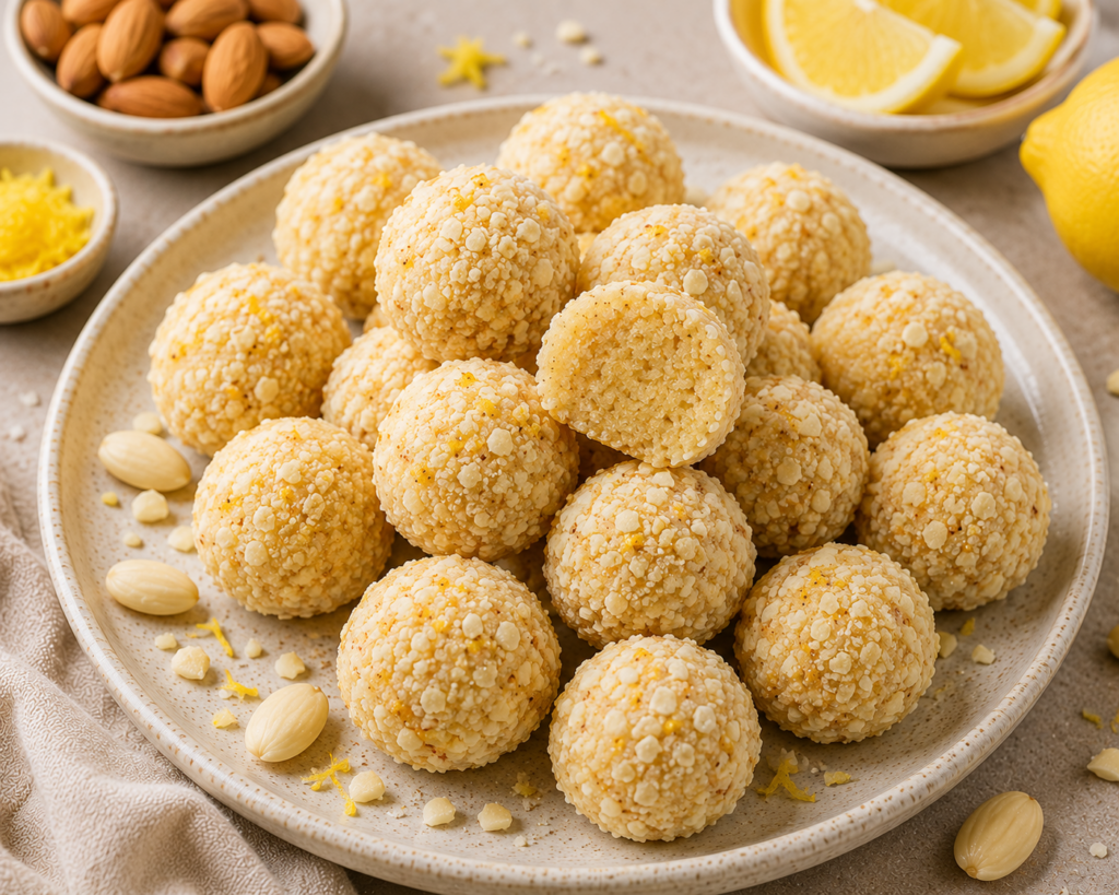 Mandel Kokos bällchen