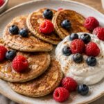 Buchweizen-Pancakes mit Beeren
