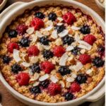 Gebackenes Beeren-Porridge