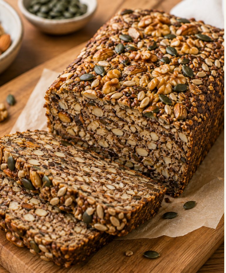 Kerniges Nussbrot